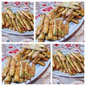 Sticks-uri din dovlecei