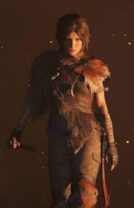 Lara Croft; Lara Croft:You can hide however you want! I WILL FINDE you!
Lara Croft:You can Run and You Cand Hide Of Me ! But I Will Find You and I Will Kill You !
