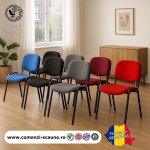 scaune-felicia-prezentare-culori-1-CS; Scaune de conferință Felicia în diverse culori – fabricate în România

