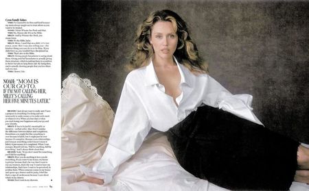 Mıleч Cчrus ᴵᴺ white shirt and ᏓᎯᏁᏉᏐᏁ dress. ڪ ʻMine would be “The Thing,” by the Pixies.; Noah, Mom, and I went to Santa Barbara with Braison one time, and we listened to that song the entire way. It marked that memory on my little heart. I have it tattooed on my arm.ʼ
