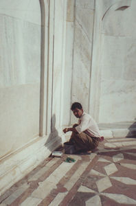 Taj Mahal - restauratorul