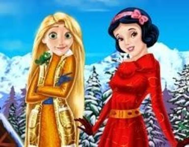 Rapunzel.  Alba ca Zapada.