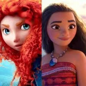 Merida.  Moana.