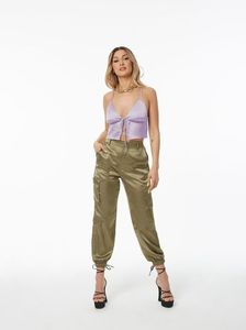 ABOUT YOU x Alina Eremia, Damen Top 'Talea', lila