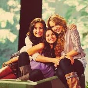 Demi Lovato, Selena Gomez,Miley Cyrus.
