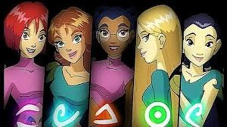 Will, Irma, Taranee, Cornelia, Hay Lin.