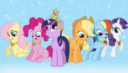 Fluttershy,Pinkie Pie,Twilight, Appejack,Rainbow Dash,Rarity.