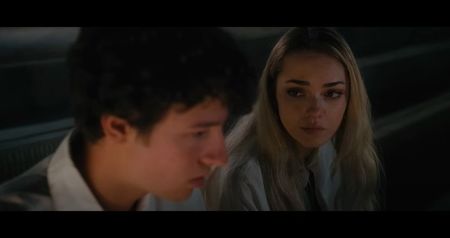 “We can’t just stand here!” She rushes toward the green button—and Wesley blocks her,; shoving her back.

