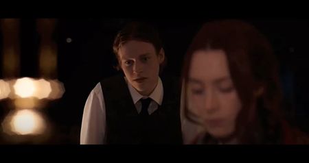 He smiles faintly, with unreadable eyes. “Aren’t we all? Otherwise, why would we be here?”