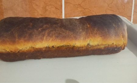 Cozonac cu nuca si rahat