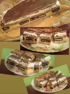 Prajitura cu mac si oreo