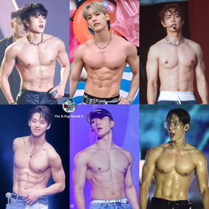 Sungyeol (Infinite) | Lee Min-hyuk (BtoB) | Choi Min-ho (Shinee) | Hongseok (Pentagon) | Wyatt (ONF)