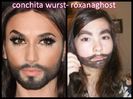 Conchita wurst transformare by roxanaghost