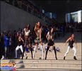 Ariana performing in front of a school in Japan - 2O14