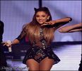 Ariana performing at the 2O14 iHeartRadio Music Festival