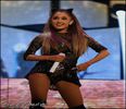 Ariana performing at the 2O14 iHeartRadio Music Festival