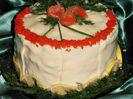 tort aperitiv cu somon afumat si marar