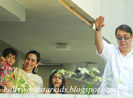Karishma Kapoor With Her Son Kiaan Raj and Daughter Samaira at Kareena Kapoor-Saif Ali Khan Wedding 