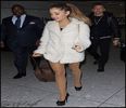 Ariana Grande at Heathrow Airport in London - 2O14