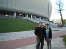 eu cu Gabi laq Cluj Arena
