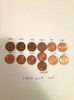 Set 1 cent S.U.A. - 10 lei