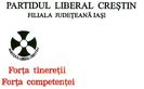 Afis electoral PLC Iasi, iunie 2000