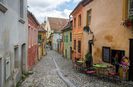 10. Sighişoara, pe străzile lăturalnice, din Centrul vechi