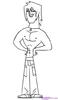 how-to-draw-justin-from-total-drama-action-step-6