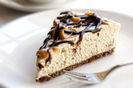 cheesecake cu caramel si ganache