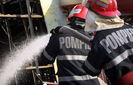 ~Are loc un incendiu, toti evacueaza cladirea si la scurt timp sosesc pompierii~