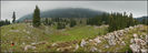 Poiana Zanoaga 3 Panorama Framed