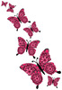 7  butterfly flower silhouette