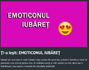 emoticonul iubaret