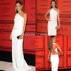 Free-Shipping-High-Quality-2015-Alessandra-Ambrosio-White-Prom-Dress-CFDA-Awards-Red-Carpet-Sheer-Se