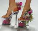 Pantofi cu flori - 7 lei
