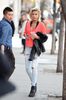 Hailey-Baldwin-Ripped-Jeans-Coral-Sweater-Boots