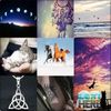 I love : dreamcatcher,moon,supernatural, cats,horses,triquetra
