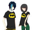 Satoshi and Michele(cu Kawaii)