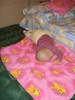 DSC06823- Chiar daca tati nu e acasa, mami a trebuit sa ''instaleze'' salteaua