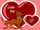 Love You Scooby Doo 1024