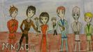 Ninjago team in human version