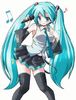 Hatsune Miku - personaj ales de LisaNaegino