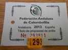 ANDALUCIA  SPANA  2013  1 buc