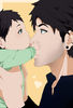 Kari and Ryuu :3 ♥ Father and his son ♥♥♥