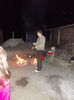 Vecina sefa la ceaun si disc