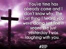 rest in peace, dear friend :(