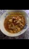 Ciorba cu legume si cuburi de carne
