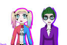 Harley Quinn & Joker Chibis(Sucide Squad)