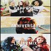 19.08 ·♡ ❝Happy 5th anniversary, my very talented girls. Happy 5th anniversary, Little Mix.❞
