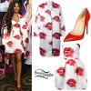 zendaya-lips-print-dress